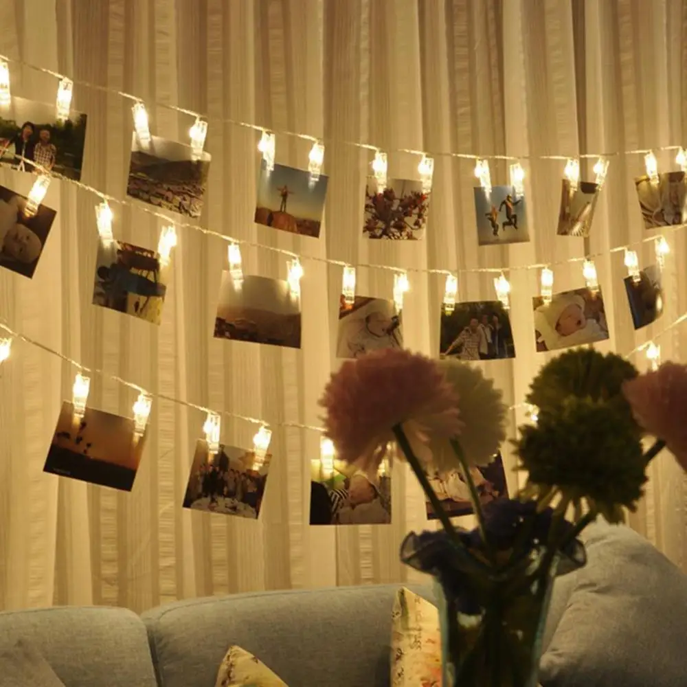 1set Personalized Wedding Decoration Starry Photo Holder String Lights Book Room Decor Clip Window Christmas Centerpieces Batter
1set Personalized Wedding Decoration Starry Photo Holder String Lights Book Room Decor Clip Window Christmas Centerpieces Batter