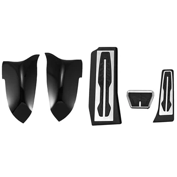 1 Pair Mirror Covers Side Rearview Mirror Cover Cap & 1 set Car Accelerator Pedal Brake Pedals Cover Rest Pedals
1 Pair Mirror Covers Side Rearview Mirror Cover Cap & 1 set Car Accelerator Pedal Brake Pedals Cover Rest Pedals