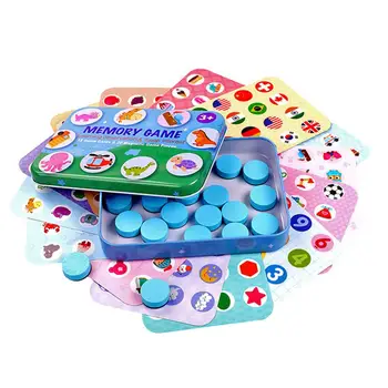 Dropshipping Memory Puzzle Wooden Toy Kids Montessori Toys Children Desktop Interactive Memory Game Chess Box Educational Toys
Dropshipping Memory Puzzle Wooden Toy Kids Montessori Toys Children Desktop Interactive Memory Game Chess Box Educational Toys