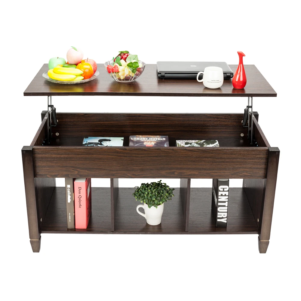 Home Living Room Coffee Table Lift Top Coffee Table Modern Furniture Hidden Compartment and Lift Table Top - Brown Free Shippin
Home Living Room Coffee Table Lift Top Coffee Table Modern Furniture Hidden Compartment and Lift Table Top - Brown Free Shippin