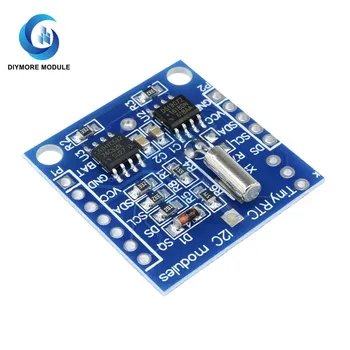 I2C DS1307 RTC Real Time Clock Module 56 Bits SRAM Programmable Signal Output Automatic Switching Battery Function
I2C DS1307 RTC Real Time Clock Module 56 Bits SRAM Programmable Signal Output Automatic Switching Battery Function