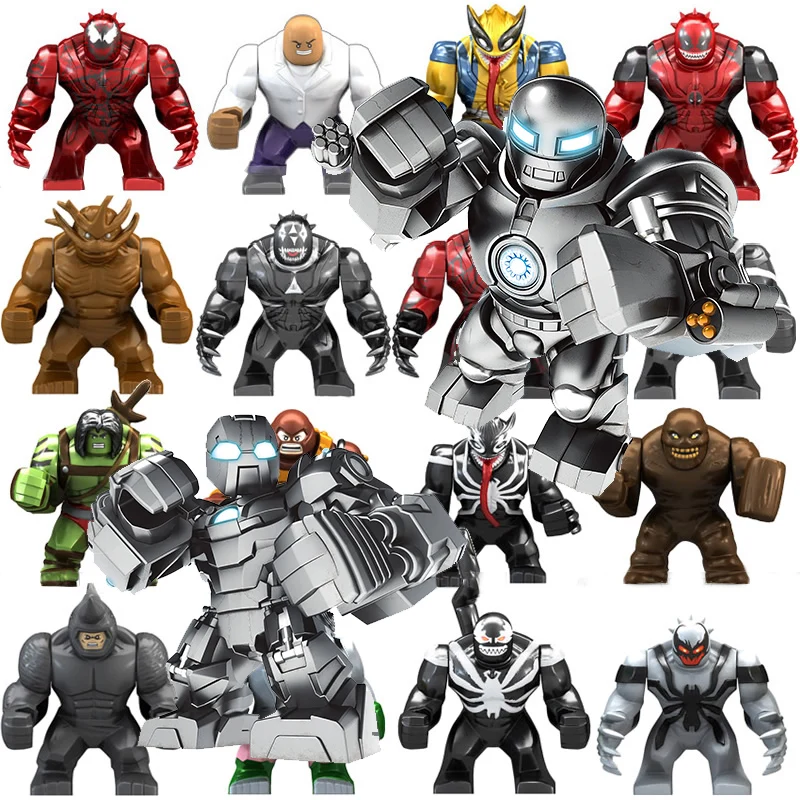 2019 Avenger 4 Endgame Super Hero Legoings Model Building Blocks Thanos Spiderman X-Men Hulk Iron Man Toys for Kids
2019 Avenger 4 Endgame Super Hero Legoings Model Building Blocks Thanos Spiderman X-Men Hulk Iron Man Toys for Kids