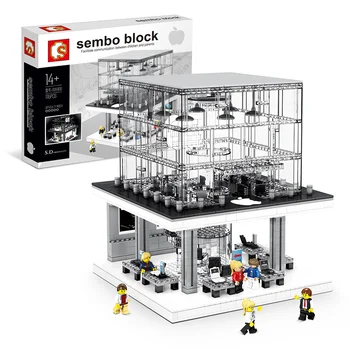 SEMBO block City Street View LED Light IPhoned Computer Shop Model Building Blocks sets Bricks Kids Toys boy girl Birthday gift
SEMBO block City Street View LED Light IPhoned Computer Shop Model Building Blocks sets Bricks Kids Toys boy girl Birthday gift