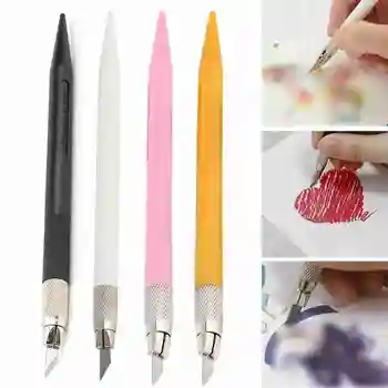 1pcs Alloy Rubber Carving Knife Non-slip Craft Paper Cutter Stationery School Engraving Cutting Supplies Utility Knife
1pcs Alloy Rubber Carving Knife Non-slip Craft Paper Cutter Stationery School Engraving Cutting Supplies Utility Knife