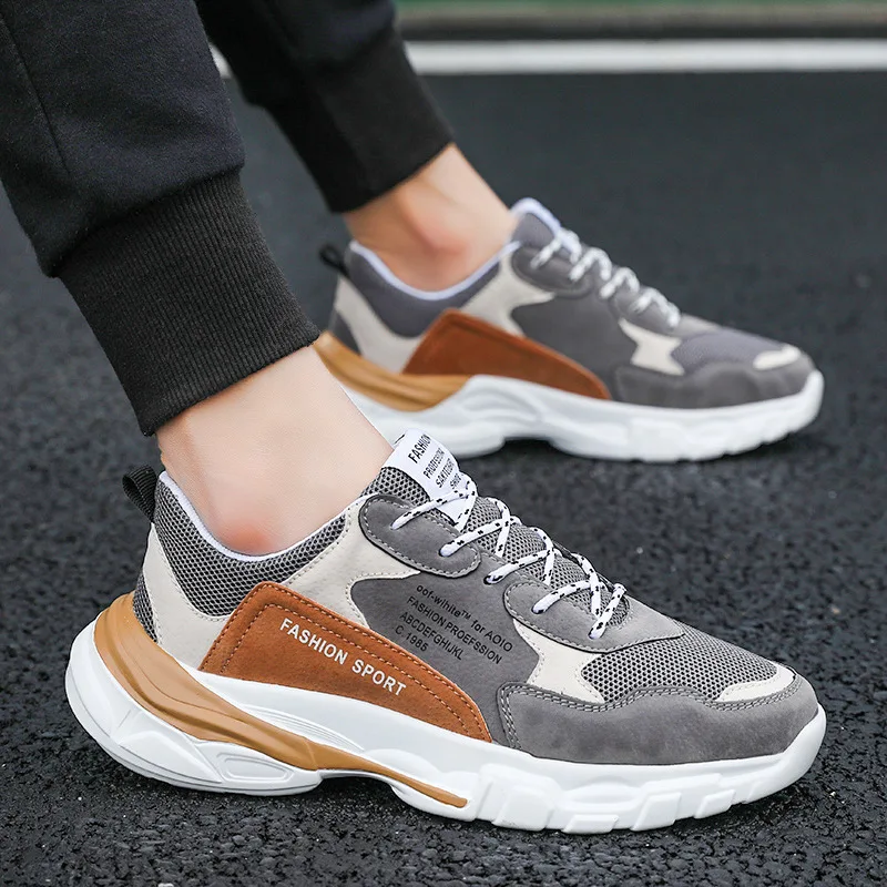 2019 Spring And Autumn New Style Korean-style Men Casual Sports Shoes Breathable Wear Running Shoes Creative Mesh Dad Shoe Fashi
2019 Spring And Autumn New Style Korean-style Men Casual Sports Shoes Breathable Wear Running Shoes Creative Mesh Dad Shoe Fashi