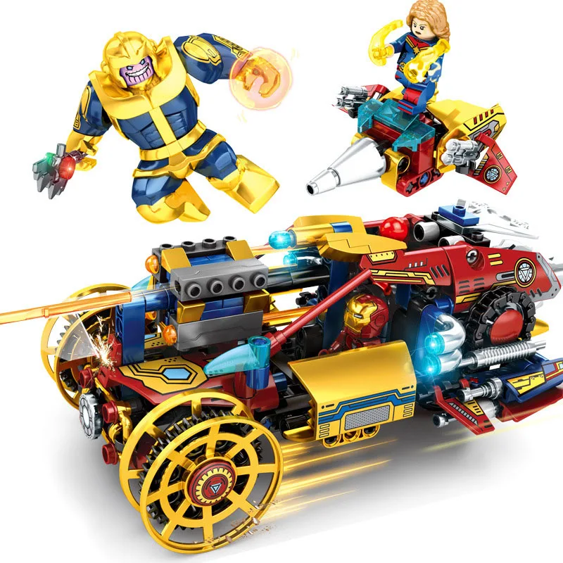 The Avengers Toys for Children Chariot Model Kit Boy Compatible Legoinglys Marvel Assembled Diy Building Blocks Brick Kids Toy
The Avengers Toys for Children Chariot Model Kit Boy Compatible Legoinglys Marvel Assembled Diy Building Blocks Brick Kids Toy