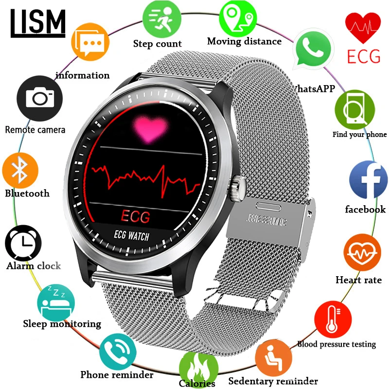 N58 ECG PPG smart watch with electrocardiograph ecg display,holter ecg heart rate monitor blood pressure smartwatch PK KW10 KW18
N58 ECG PPG smart watch with electrocardiograph ecg display,holter ecg heart rate monitor blood pressure smartwatch PK KW10 KW18