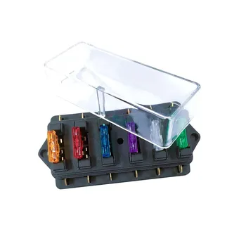 Multi-Way Fuse Box Power fuse box Straight row 6 way fuse holder low voltage fuse holder car DC modified fuse box Led Indicator
Multi-Way Fuse Box Power fuse box Straight row 6 way fuse holder low voltage fuse holder car DC modified fuse box Led Indicator