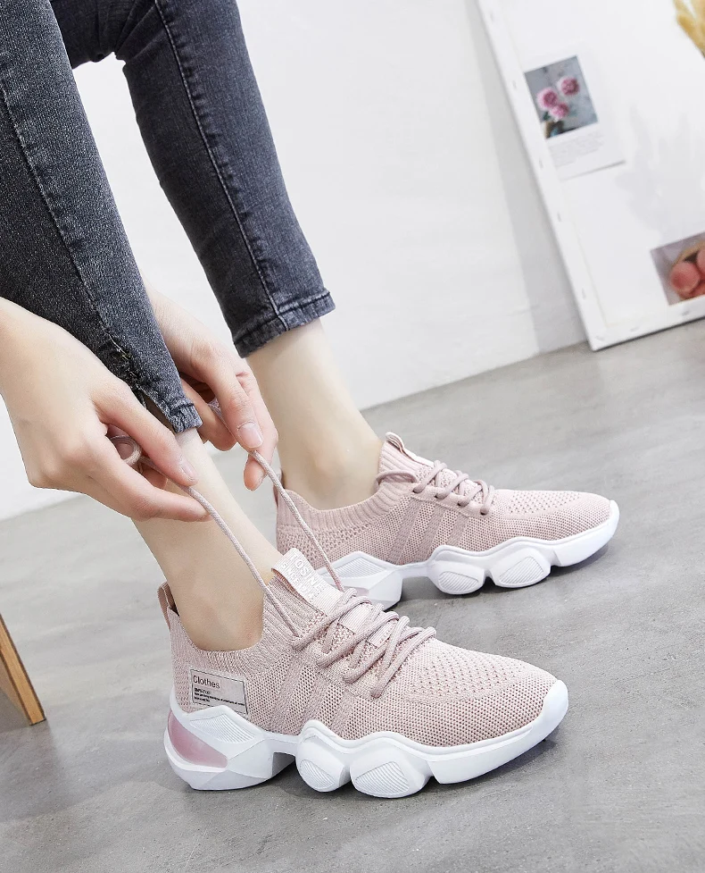 2020 Women Sneakers White Casual Platform Sneakers Summer Mesh Running Walking Shoes Trainers Women Sport Shoes Vulcanize Shoes 2020 Women Sneakers White Casual Platform Sneakers Summer Mesh Running Walking Shoes Trainers Women Sport Shoes Vulcanize Shoes