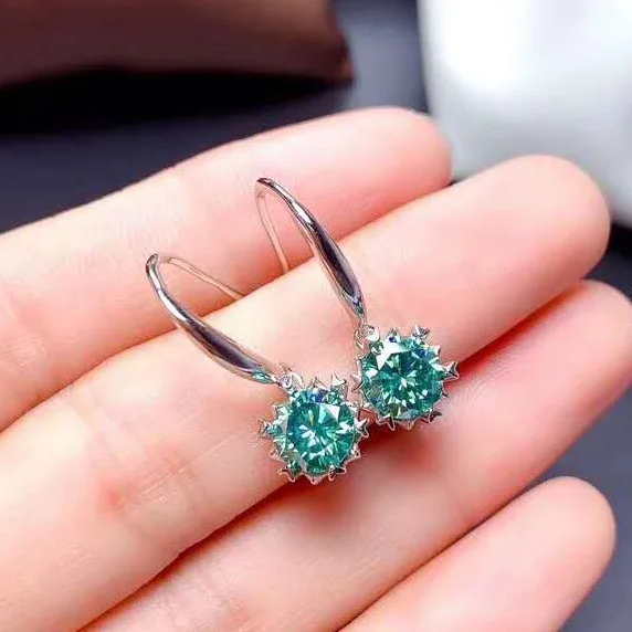 Exquisite Silver Color Blue Green Gems Crystal Dangle Earrings Bridal Earrings Cocktail Party Zircon Drop Earrings Fine Jewelry
Exquisite Silver Color Blue Green Gems Crystal Dangle Earrings Bridal Earrings Cocktail Party Zircon Drop Earrings Fine Jewelry