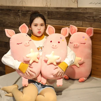 New style plush toy stuffed animal star piglet doll cute and soft fabric stretch elastic deformation pillow cushion sofa cushion
New style plush toy stuffed animal star piglet doll cute and soft fabric stretch elastic deformation pillow cushion sofa cushion