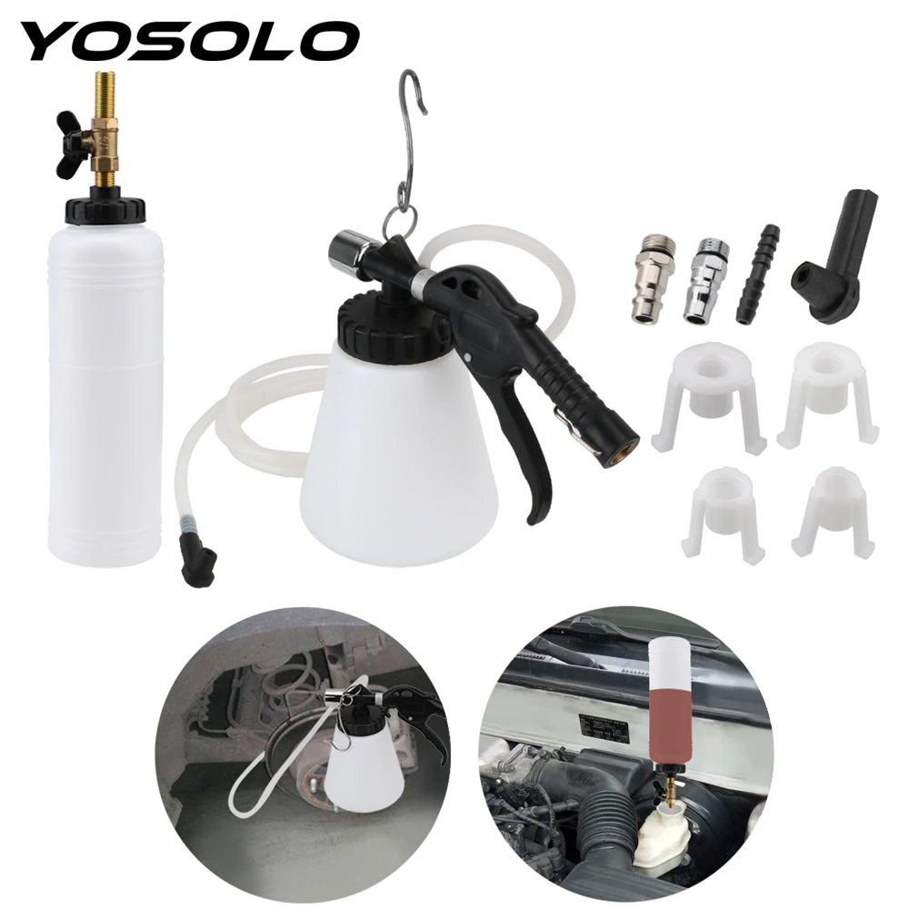 1 Set Car Brake Fluid Replacement Tool Brake Fluid Drained Bleeder Large Capacity Car Repair Tools Oil Change Equipment Kit
1 Set Car Brake Fluid Replacement Tool Brake Fluid Drained Bleeder Large Capacity Car Repair Tools Oil Change Equipment Kit