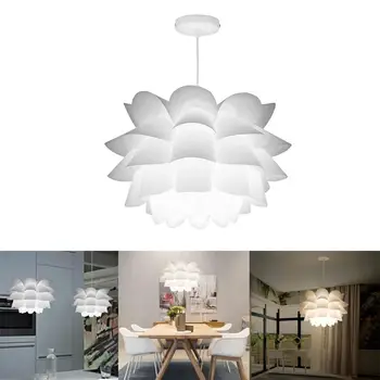 DIY Puzzle Light Ceiling Chandelier AC110-240V PVC Lampshade Bedroom Hanglamp Beautiful Durable Lotus Chandelier Loft Nordic
DIY Puzzle Light Ceiling Chandelier AC110-240V PVC Lampshade Bedroom Hanglamp Beautiful Durable Lotus Chandelier Loft Nordic