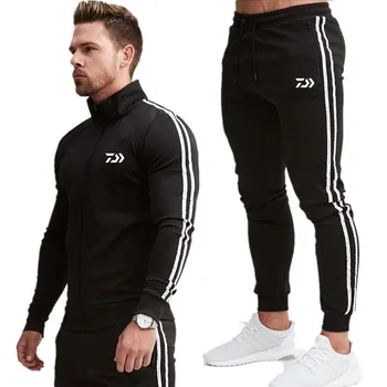 2019 New Striped Tracksuit Men's Solid Sets Casual Sports Suit Spring Autumn Men Sportswear Zipper Hoodie+Pants Training Suit 
2019 New Striped Tracksuit Men's Solid Sets Casual Sports Suit Spring Autumn Men Sportswear Zipper Hoodie+Pants Training Suit