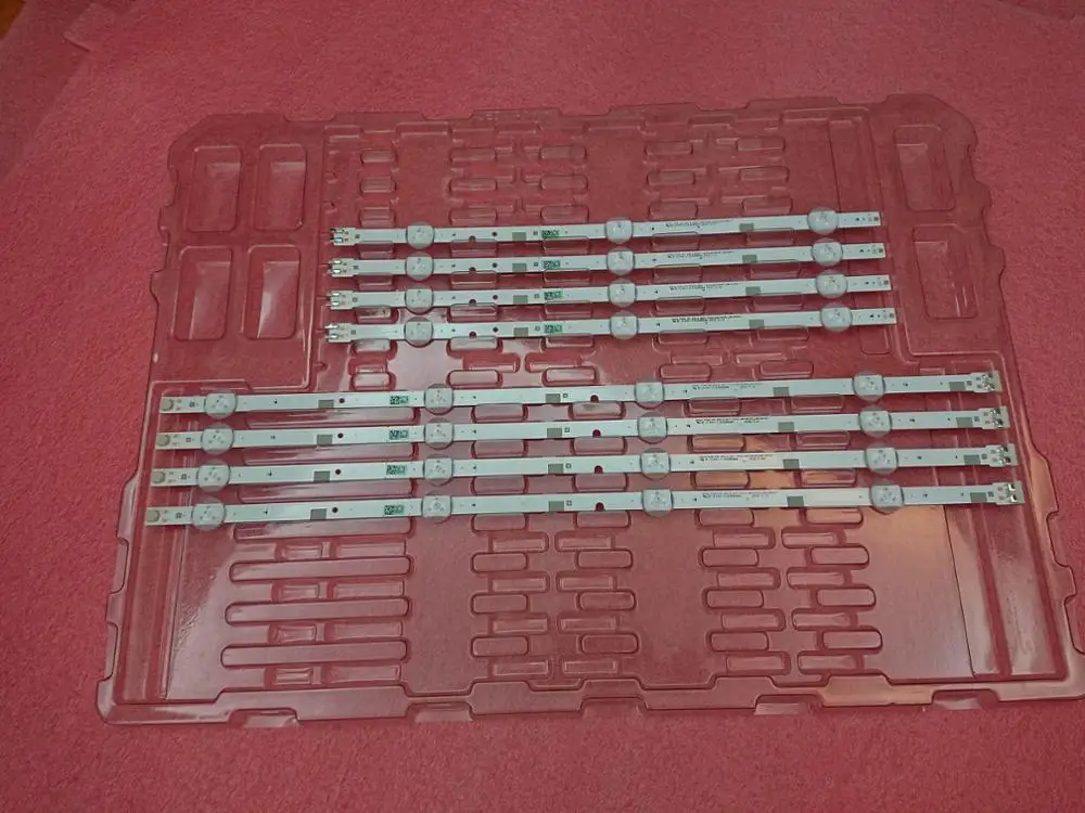 New 8 PCS LED backlight strip for Samsung UN43J5200 2015 SVS43 FCOM FHD V5DN-430SMA-R1 V5DN-430SMB-R1 BN96-37294A 37295A 38879A
New 8 PCS LED backlight strip for Samsung UN43J5200 2015 SVS43 FCOM FHD V5DN-430SMA-R1 V5DN-430SMB-R1 BN96-37294A 37295A 38879A