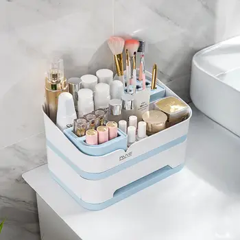 Desktop Makeup Organizer Makeup Storage Box Case Container Cosmetic with Drawer Nail Polish Lipstick Holder Bathroom Organizer
Desktop Makeup Organizer Makeup Storage Box Case Container Cosmetic with Drawer Nail Polish Lipstick Holder Bathroom Organizer