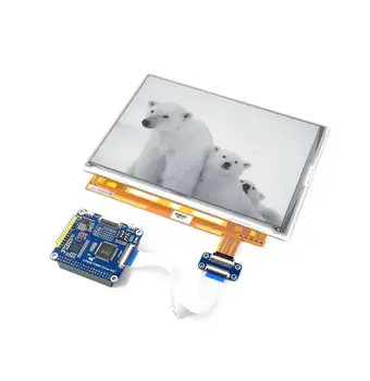AiSpark 1200*825,9.7inch E-Ink display HAT for Raspberry PiZero/Zero W/Zero WH/2B/3B/3B+,USB/SPI/I80/I2C interface,IT8951 cont
AiSpark 1200*825,9.7inch E-Ink display HAT for Raspberry PiZero/Zero W/Zero WH/2B/3B/3B+,USB/SPI/I80/I2C interface,IT8951 cont
