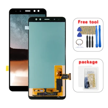 @ AMOLED LCD For Samsung Galaxy A8 2018 A530 A530F A530DS A530N SM-A530N Touch Screen Digitizer LCD Display Assembly Free Tools 
@ AMOLED LCD For Samsung Galaxy A8 2018 A530 A530F A530DS A530N SM-A530N Touch Screen Digitizer LCD Display Assembly Free Tools