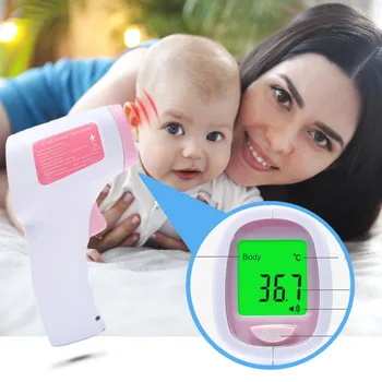 No-contact Digital Body Thermometre Infrarouge LCD Handheld Fast Read Meter termometros digitales adultos y bebes children kids
No-contact Digital Body Thermometre Infrarouge LCD Handheld Fast Read Meter termometros digitales adultos y bebes children kids
