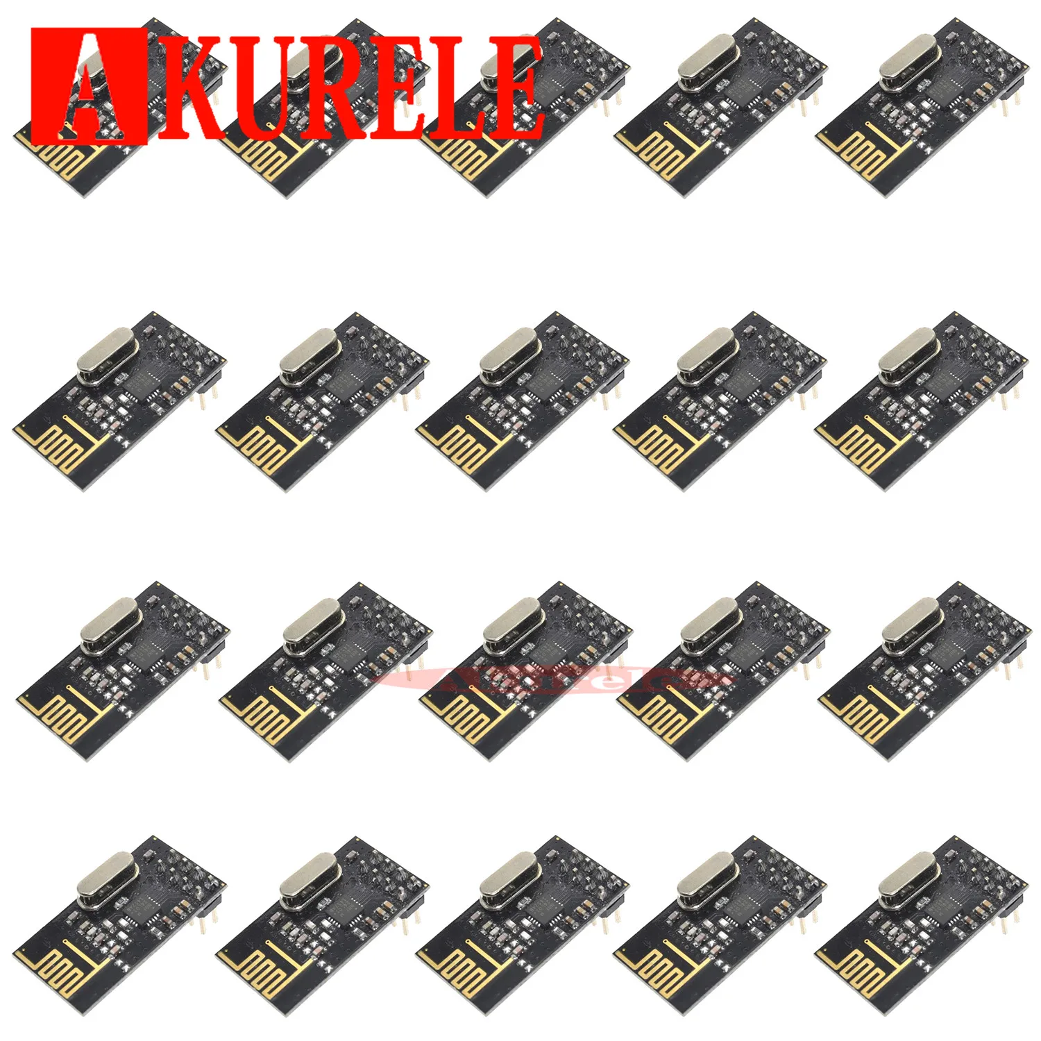 20pcs NRF24l01 24l01 Upgrade Version Wireless Transceiver NRF24L01+ 2.4GHz Antenna Module For Microcontroll for arduino DIY Kit
20pcs NRF24l01 24l01 Upgrade Version Wireless Transceiver NRF24L01+ 2.4GHz Antenna Module For Microcontroll for arduino DIY Kit