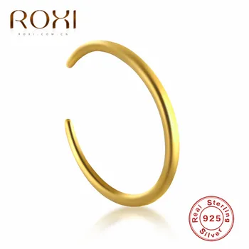 ROXI Minimalist Jewelry Real 925 Sterling Silver Rings for Women Opening Ring Adjustable Finger Ring Wedding Bands Party Gifts 
ROXI Minimalist Jewelry Real 925 Sterling Silver Rings for Women Opening Ring Adjustable Finger Ring Wedding Bands Party Gifts