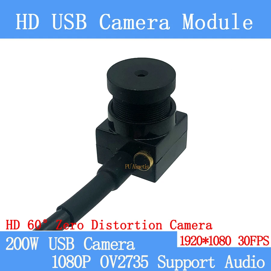 Full HD 1080P Zero distortion 60degrees USB Webcam MJPEG 30FPS High Speed Mini CCTV Linux UVC Android USB Camera Module
Full HD 1080P Zero distortion 60degrees USB Webcam MJPEG 30FPS High Speed Mini CCTV Linux UVC Android USB Camera Module