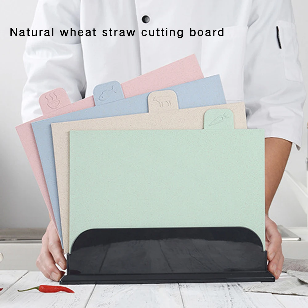 4Pcs/set Cutting Board Non-slip Vegetable/Fruit/Meats/Bread Chopping Boards kitchen Food sorting cutting board
4Pcs/set Cutting Board Non-slip Vegetable/Fruit/Meats/Bread Chopping Boards kitchen Food sorting cutting board