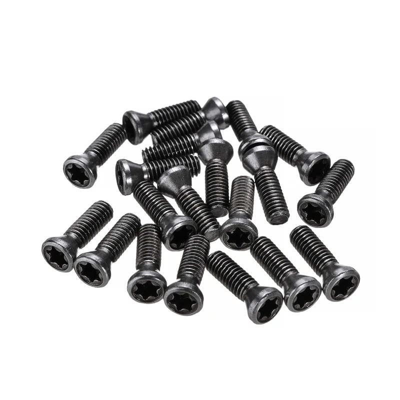 20pcs M3.5x12mmTorx Screw Insert Set Black For Carbide Inserts Lathe Turning Tool Holder | Обустройство дома
