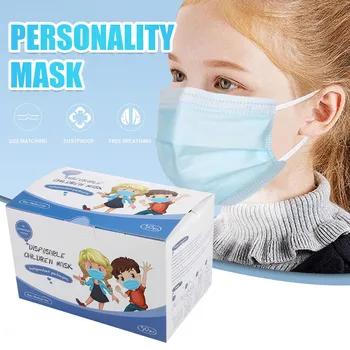50pc Disposable Masks Order Child 3-layer Non Woven Meltblown Cloth Masks Elastic Ear Loop Face Mask Fast Shipping Mascarilla
50pc Disposable Masks Order Child 3-layer Non Woven Meltblown Cloth Masks Elastic Ear Loop Face Mask Fast Shipping Mascarilla