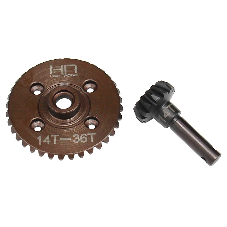 

HR Hop Up Spiral Diff Bevel Gear Set 36T 14T for Axial AX10 Wraith Ridge Crest YETI and EXO Series