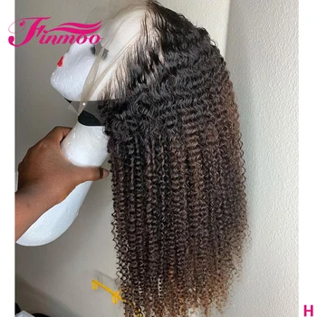 Afro Kinky Curly Wig 13x6 Ombre Lace Front Human Hair Wigs For Women Brown Colored Wig 360 Lace Frontal Wig Peruvian Remy 150% 
Afro Kinky Curly Wig 13x6 Ombre Lace Front Human Hair Wigs For Women Brown Colored Wig 360 Lace Frontal Wig Peruvian Remy 150%