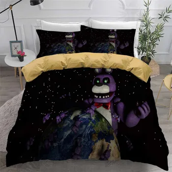 HELENGILI 3D Bedding Set Five Nights at Freddy's Print Duvet Cover Set Bedcloth with Pillowcase Bed Set Home Textiles #WYHG20
HELENGILI 3D Bedding Set Five Nights at Freddy's Print Duvet Cover Set Bedcloth with Pillowcase Bed Set Home Textiles #WYHG20