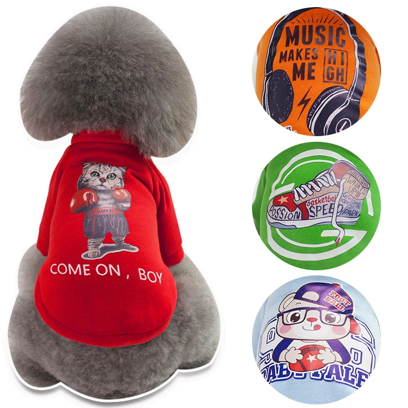 Fashion 100% Cotton Cool Sweater Dog Clothes Small Large Pets Colourful Spring Summer Dog Clothes For Yorkies Labradors Poodle
Fashion 100% Cotton Cool Sweater Dog Clothes Small Large Pets Colourful Spring Summer Dog Clothes For Yorkies Labradors Poodle