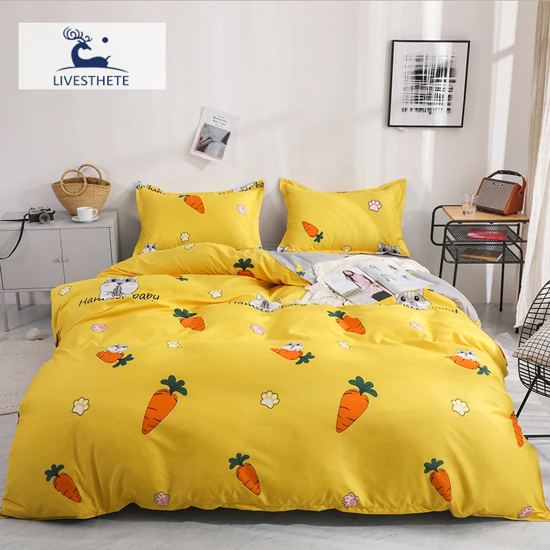 Liv-Esthete Home Textiles Carrot Cartoon Bed Duvet Cover Double Queen Gray Bed Flat Sheet Complete Bedding Set Gift Bedclothes
Liv-Esthete Home Textiles Carrot Cartoon Bed Duvet Cover Double Queen Gray Bed Flat Sheet Complete Bedding Set Gift Bedclothes