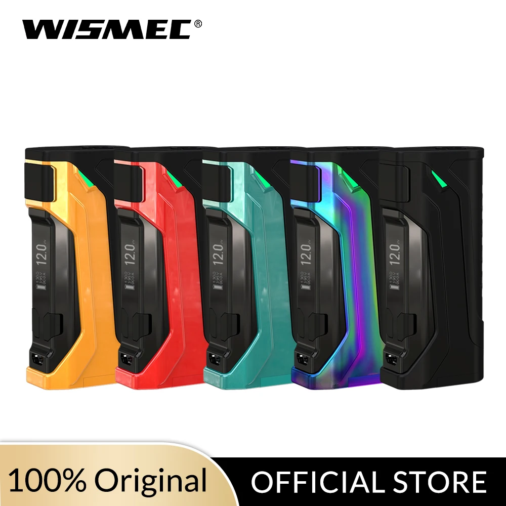 Wismec CB-80 Mod Box 80W Output Vape Support VW/Bypass/TC-Ni/TC-Ti/TC-SS/TCR mode electronic cigarette | Электроника