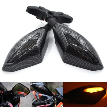 Black Motorcycle Front Back LED Turn Signal Integrated Mirrors for Suzuki K1 K2 K3 K4 K5 K6 K7 K8 K9 GSXR750 TL1000S DL650
Black Motorcycle Front Back LED Turn Signal Integrated Mirrors for Suzuki K1 K2 K3 K4 K5 K6 K7 K8 K9 GSXR750 TL1000S DL650