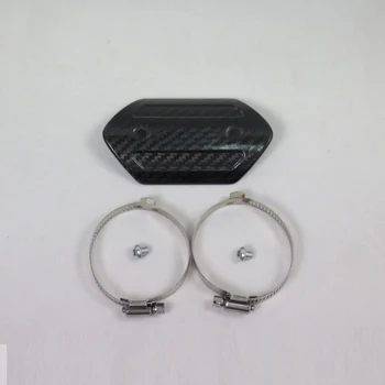 Motorcycle Exhaust Muffler Heat Shield Cover, 4 inch 100mm Carbon Fiber Heel Guard Protector, Black
Motorcycle Exhaust Muffler Heat Shield Cover, 4 inch 100mm Carbon Fiber Heel Guard Protector, Black