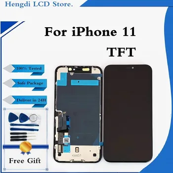 Tested LCD For iPhone 11 Touch Screen Replacement Display For iPhone 11 LCD Display No Dead Pixel Screen Pantalla With Gift
Tested LCD For iPhone 11 Touch Screen Replacement Display For iPhone 11 LCD Display No Dead Pixel Screen Pantalla With Gift