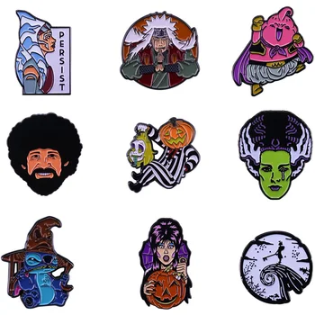 20pcs/lot G1071 Anime Metal Enamel Brooches Fashion Cartoon Horror Badges Pin Cute Cake Backpack Coat Lapel Pins Jewelry
20pcs/lot G1071 Anime Metal Enamel Brooches Fashion Cartoon Horror Badges Pin Cute Cake Backpack Coat Lapel Pins Jewelry