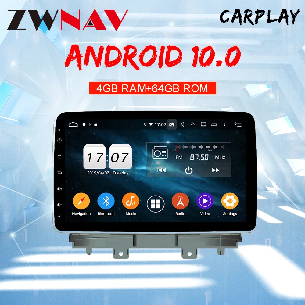 Android 10 8-core CPU IPS screen GPS Navigation multimedia Player stereo GPS navigation head unit For Ford Focus Sedan 2019 2020
Android 10 8-core CPU IPS screen GPS Navigation multimedia Player stereo GPS navigation head unit For Ford Focus Sedan 2019 2020