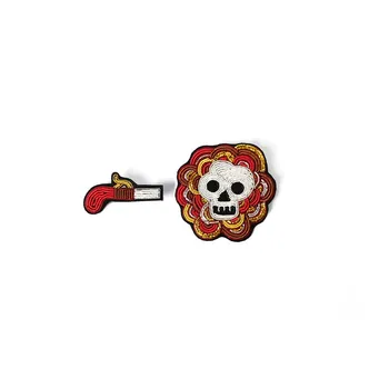 Indian Silk Embroidery Pin Decoration Fireworks Wild Personality Badge Male Corsage Anti-failure Brooch Female Accessories
Indian Silk Embroidery Pin Decoration Fireworks Wild Personality Badge Male Corsage Anti-failure Brooch Female Accessories