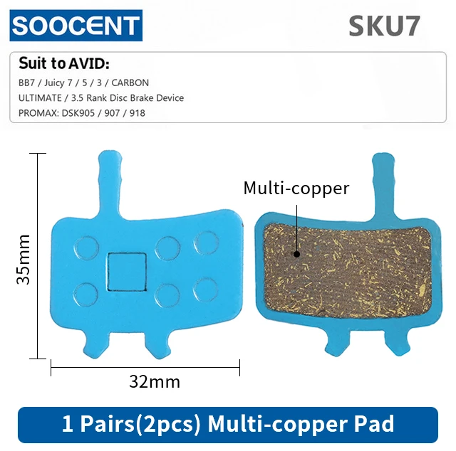 1 Pairs Semi-metal Bicycle Disc Brake Pads MTB Mountain Cycling Bike Brake Pads Bike Accessories For SHIMANO B01S SRAM M446 355 1 Pairs Semi-metal Bicycle Disc Brake Pads MTB Mountain Cycling Bike Brake Pads Bike Accessories For SHIMANO B01S SRAM M446 355