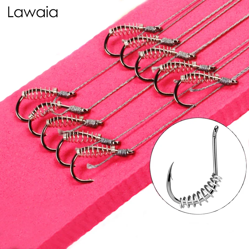 Lawaia New Violent Strand Double Hook Fishing Group Spring Hook Tied Line Group Bottom Fishing Istini High Carbon Steel Hooks
Lawaia New Violent Strand Double Hook Fishing Group Spring Hook Tied Line Group Bottom Fishing Istini High Carbon Steel Hooks