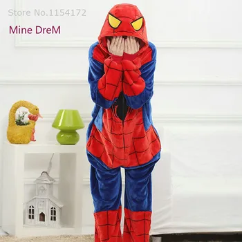 Christmas Spider Man unisex adults flannel animal Pajamas cosplay Pijama Onesies Pyjamas women Sets sleep Robe kigurumi
Christmas Spider Man unisex adults flannel animal Pajamas cosplay Pijama Onesies Pyjamas women Sets sleep Robe kigurumi