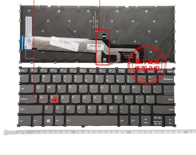 

Новая клавиатура для Lenovo YOGA 340-14 Ideapad 540S-14 340S-14 S540-14 с подсветкой