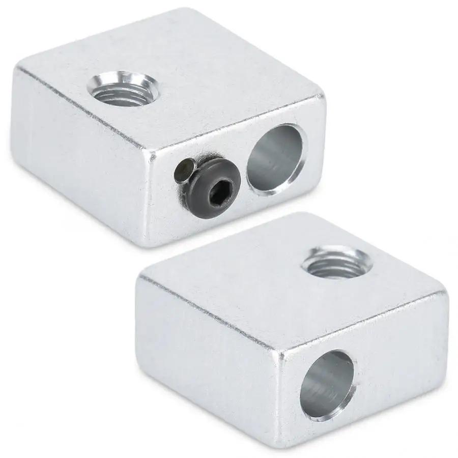 3D Printer Extruder Print Head Heater Aluminum Block Set for Makerbot MK7/MK8 3D Printer Parts Accessories Copper 3D Printers
3D Printer Extruder Print Head Heater Aluminum Block Set for Makerbot MK7/MK8 3D Printer Parts Accessories Copper 3D Printers