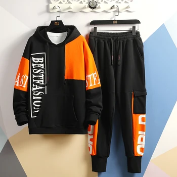 Fashion Mens Sportswear Casual Tracksuit HOODIES & Sweatshirt + Pants Trouers 2020 New Two Pieces Set Suits For Spring Autumn
Fashion Mens Sportswear Casual Tracksuit HOODIES & Sweatshirt + Pants Trouers 2020 New Two Pieces Set Suits For Spring Autumn