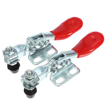 10pcs Horizontal Toggle Clamp Quick-Release Toggle Clamps Set 27KG Vertical Toggle Clamp Hand Clip Tool
10pcs Horizontal Toggle Clamp Quick-Release Toggle Clamps Set 27KG Vertical Toggle Clamp Hand Clip Tool