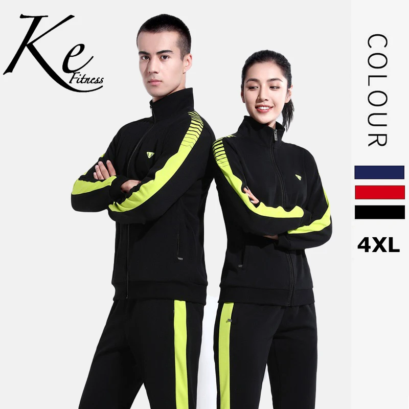 KE 2021 Sportswear suit female autumn couple two-piece long-sleeved stand-up collar slim casual suit female spring and autumn pl
KE 2021 Sportswear suit female autumn couple two-piece long-sleeved stand-up collar slim casual suit female spring and autumn pl