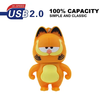 USB 2.0 Funny Cartoon Usb Flash Drive Lovely Animals Garfield Flash Pen Drive Cat USB 128mb 32gb 64gb Cute Gifts for Photography
USB 2.0 Funny Cartoon Usb Flash Drive Lovely Animals Garfield Flash Pen Drive Cat USB 128mb 32gb 64gb Cute Gifts for Photography